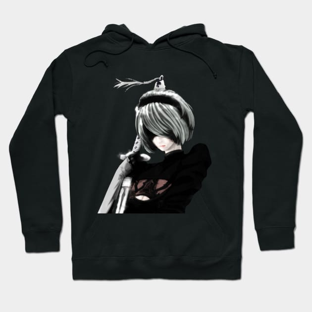 2B dark Hoodie by stingi